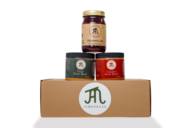 2 Peanut Butter + Jam Gift Set